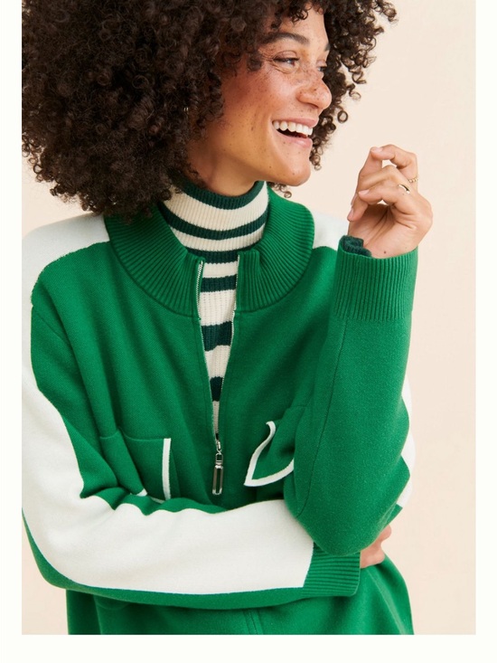 French Mauve Sweaters - FRENCHMAUVE Clio
Colorblock Sweater